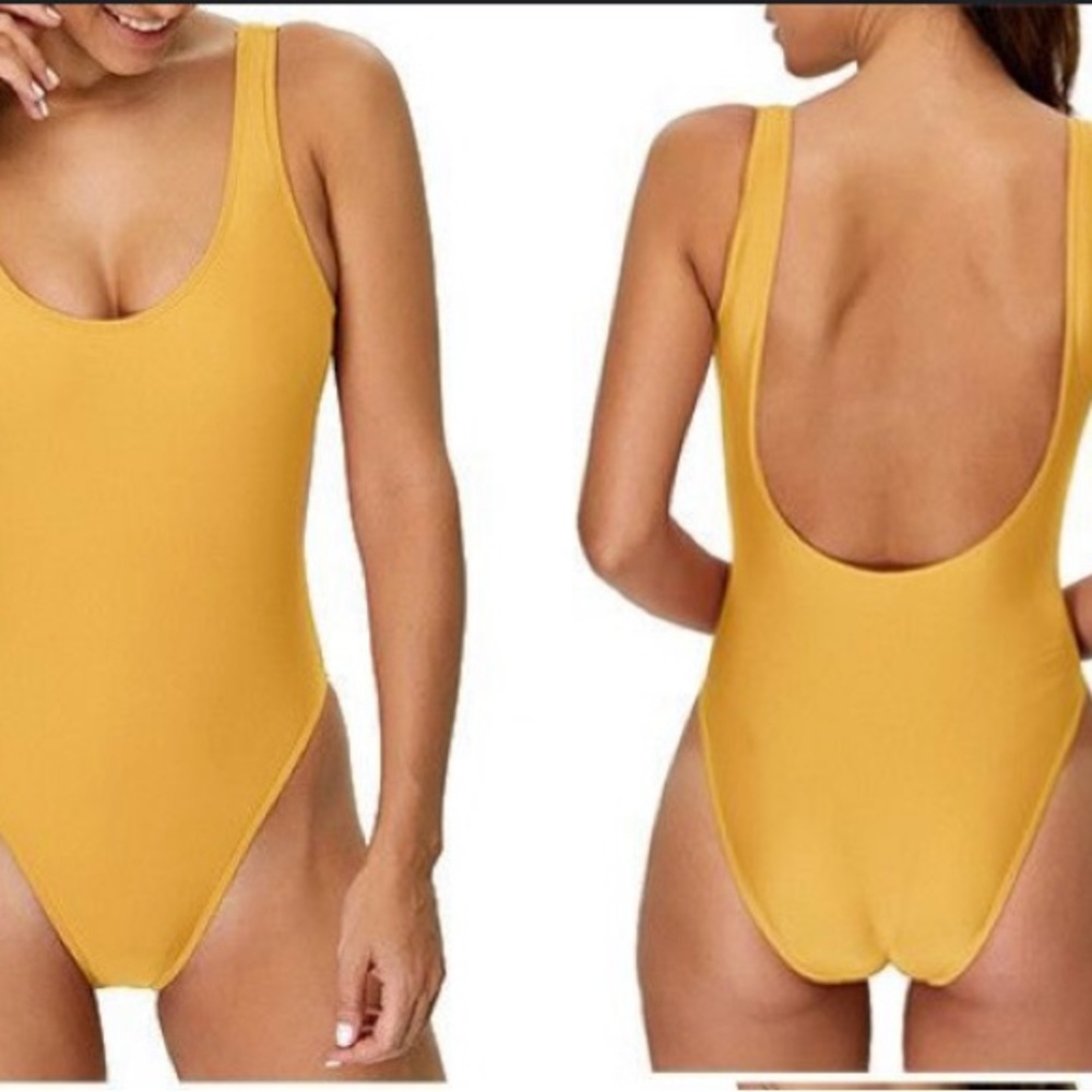 Mellow Yellow One Piece swimsuit